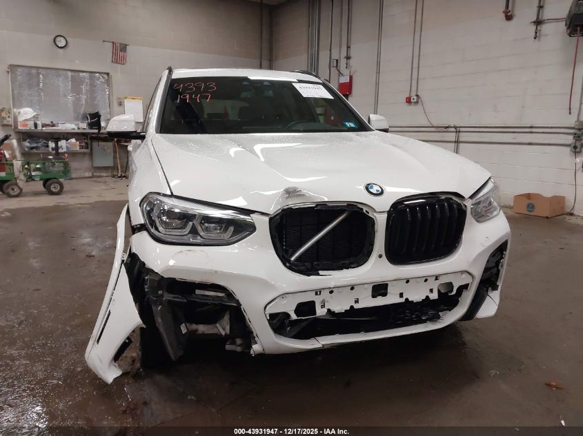 2021 BMW X3 xDrive30I VIN: 5UXTY5C0XM9E32810 Lot: 43931947