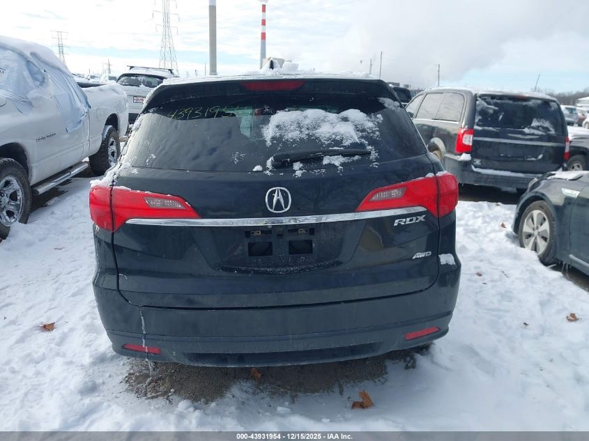 2014 Acura Rdx VIN: 5J8TB4H38EL003278 Lot: 43931954