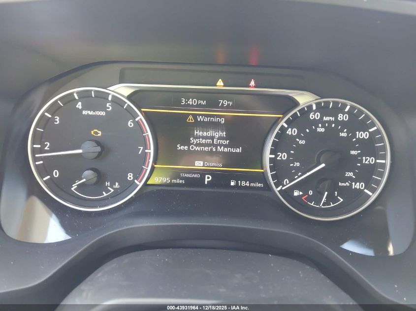 2025 Nissan Rogue Sv Fwd VIN: 5N1BT3BAXSC857902 Lot: 43931964