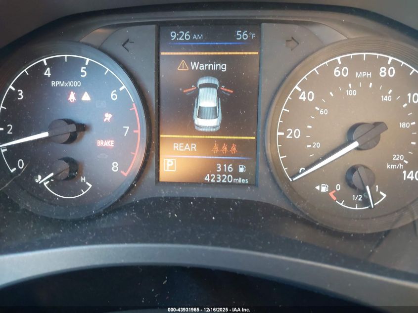 2023 Nissan Altima S Fwd VIN: 1N4BL4BV2PN423259 Lot: 43931965