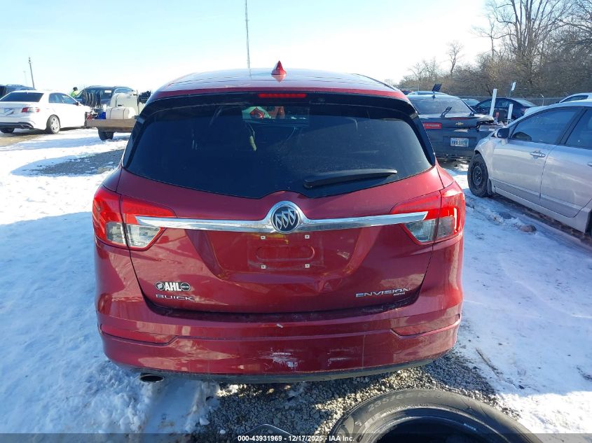 2018 Buick Envision Preferred VIN: LRBFXCSA0JD058874 Lot: 43931969