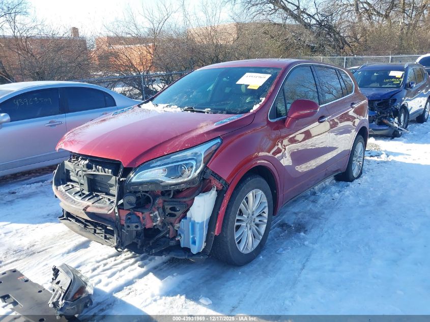 2018 Buick Envision Preferred VIN: LRBFXCSA0JD058874 Lot: 43931969