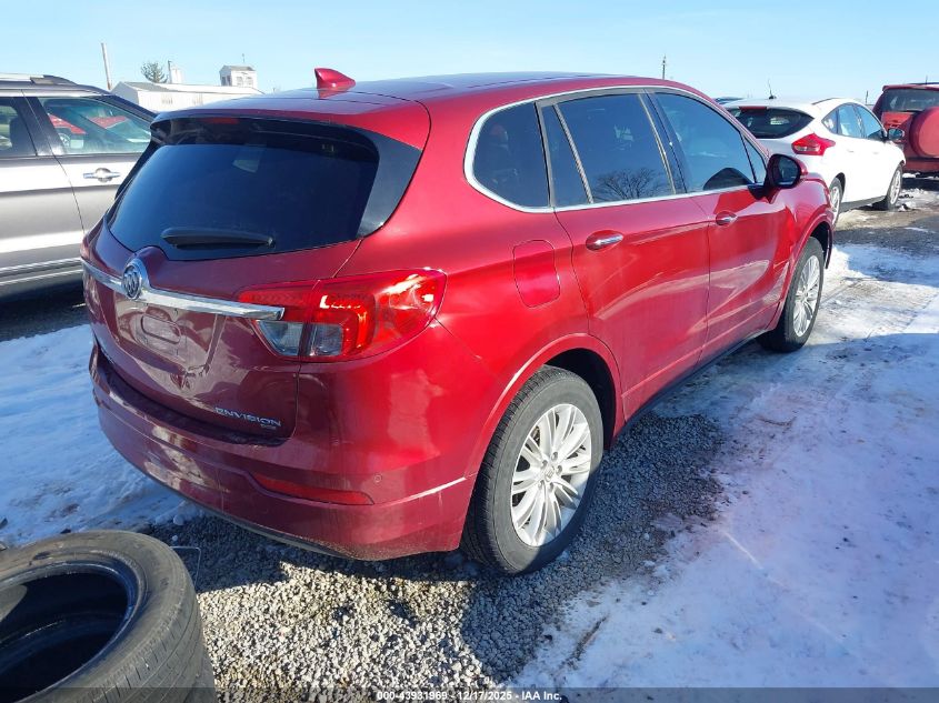 2018 Buick Envision Preferred VIN: LRBFXCSA0JD058874 Lot: 43931969