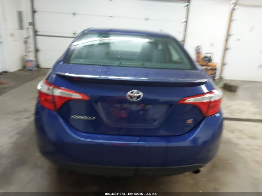 2015 Toyota Corolla S Plus VIN: 2T1BURHE9FC315668 Lot: 43931974