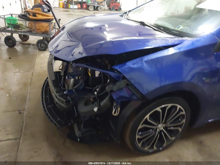 2015 Toyota Corolla S Plus VIN: 2T1BURHE9FC315668 Lot: 43931974