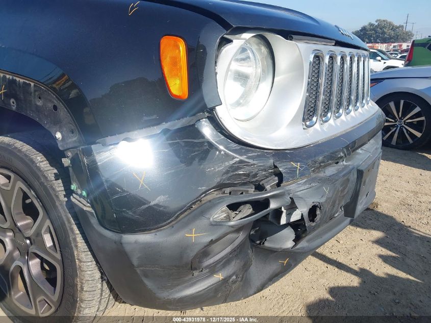 2015 Jeep Renegade Limited VIN: ZACCJBDT4FPB43238 Lot: 43931978