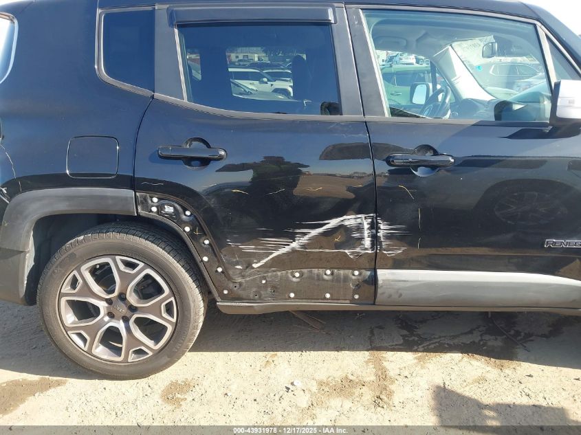 2015 Jeep Renegade Limited VIN: ZACCJBDT4FPB43238 Lot: 43931978