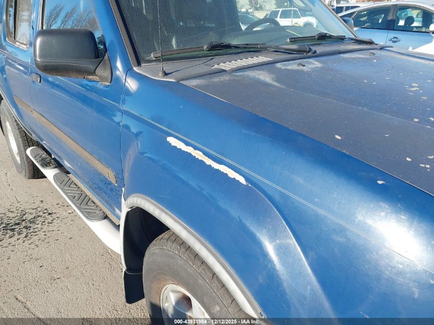 2001 Nissan Xterra Xe VIN: 5N1ED28Y21C519952 Lot: 43931984