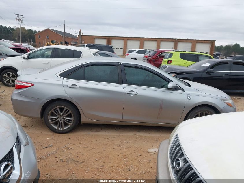 2015 Toyota Camry Se VIN: 4T1BF1FK2FU021015 Lot: 43932007