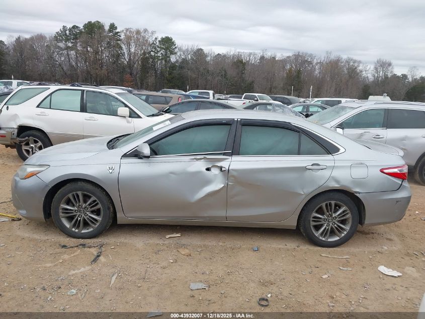 2015 Toyota Camry Se VIN: 4T1BF1FK2FU021015 Lot: 43932007