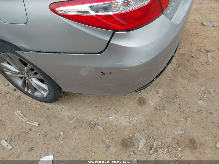 2015 Toyota Camry Se VIN: 4T1BF1FK2FU021015 Lot: 43932007