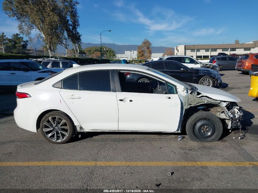 2021 Toyota Corolla Se VIN: 5YFS4MCE5MP079463 Lot: 43932017