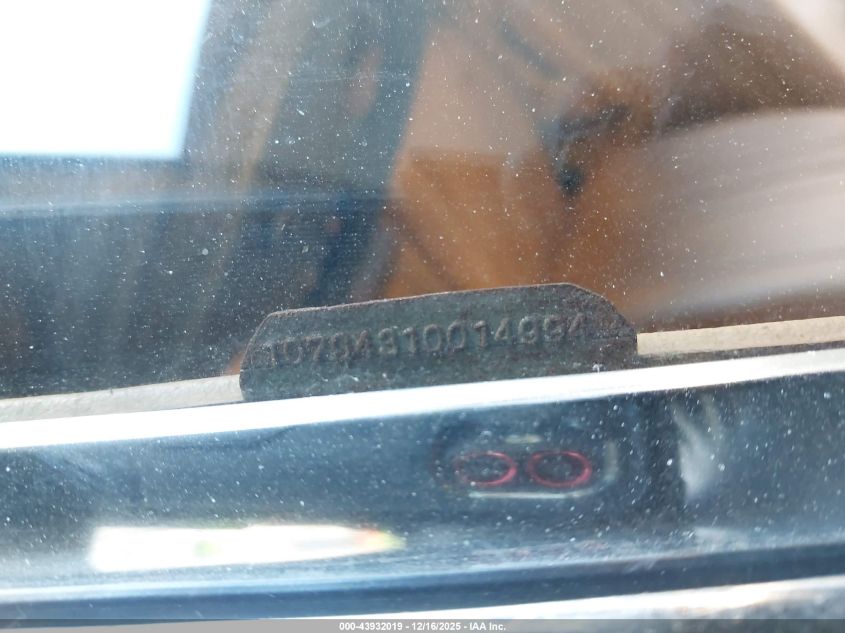 1980 Mercedes-Benz 380 VIN: 10704310014994 Lot: 43932019