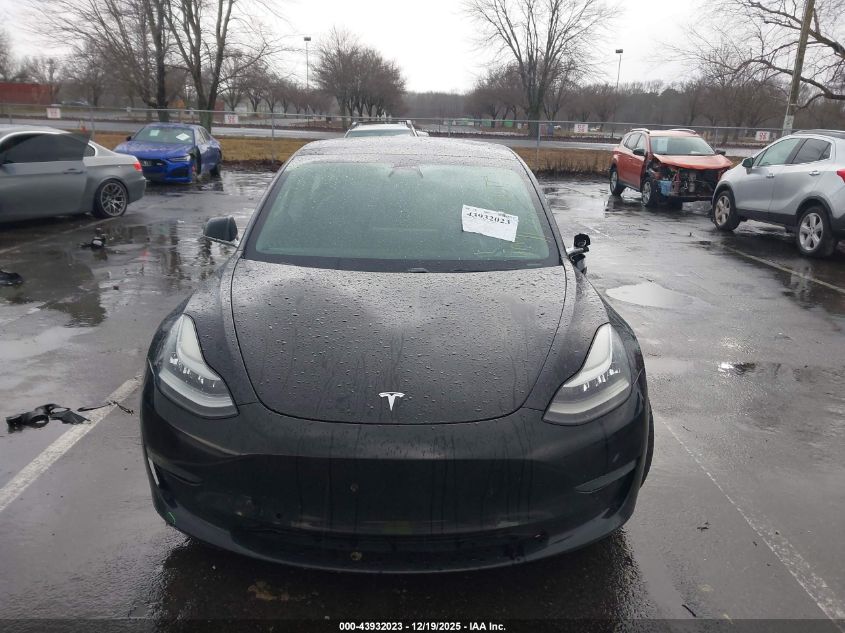 2019 Tesla Model 3 Long Range/Mid Range/Standard Range/Standard Range Plus VIN: 5YJ3E1EA8KF399959 Lot: 43932023