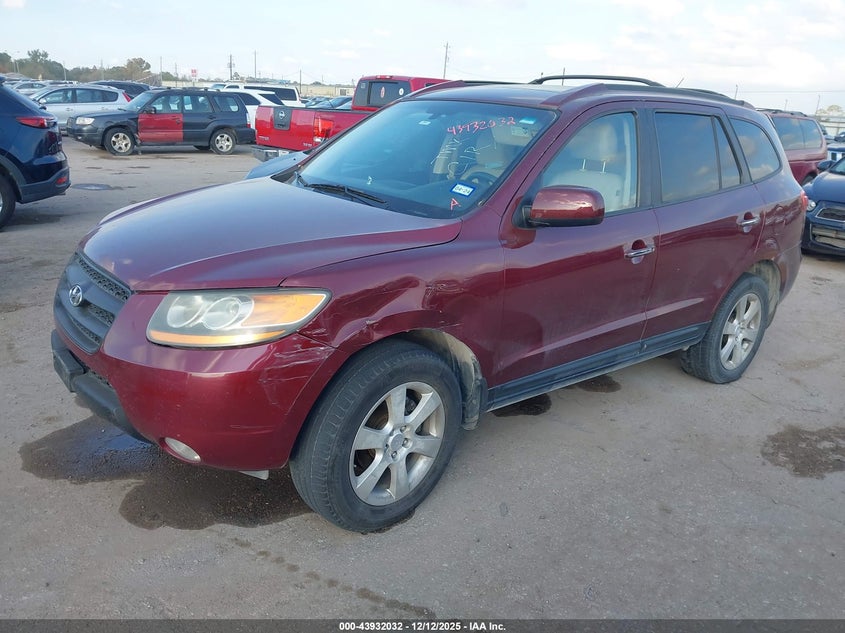 5NMSH13E99H254611 2009 HYUNDAI SANTA FE photo no. 2