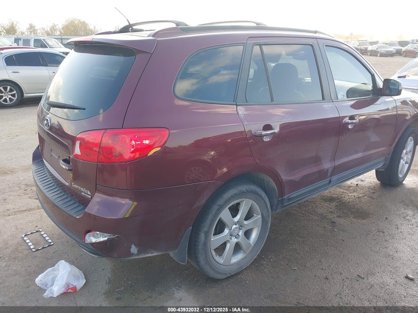 5NMSH13E99H254611 2009 HYUNDAI SANTA FE photo no. 4