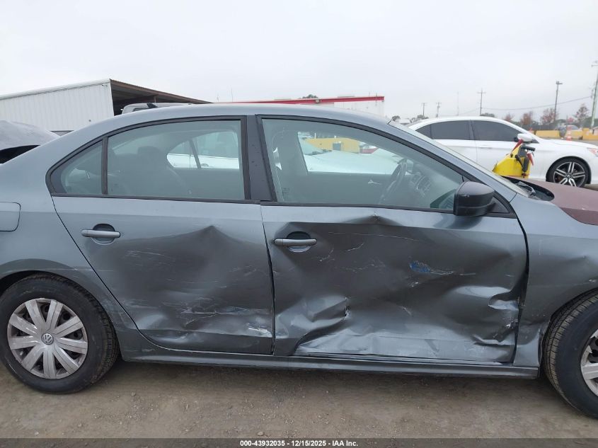 2015 Volkswagen Jetta 2.0L S VIN: 3VW2K7AJXFM406471 Lot: 43932035