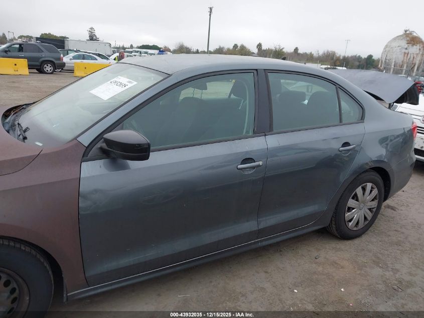 2015 Volkswagen Jetta 2.0L S VIN: 3VW2K7AJXFM406471 Lot: 43932035