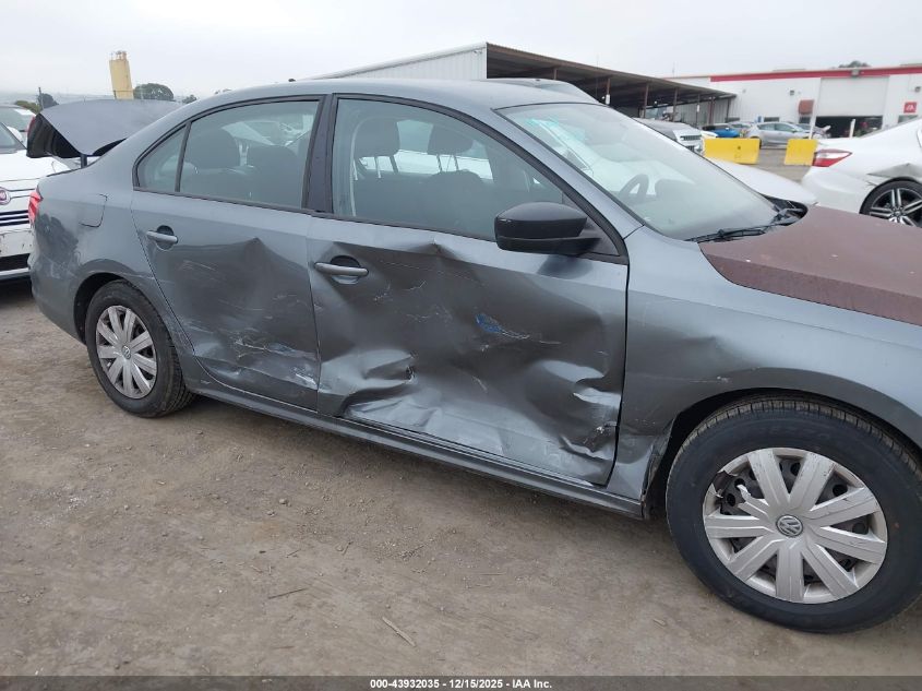 2015 Volkswagen Jetta 2.0L S VIN: 3VW2K7AJXFM406471 Lot: 43932035