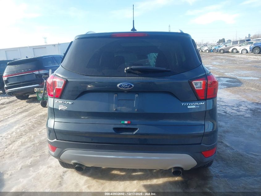 2019 Ford Escape Titanium VIN: 1FMCU9J98KUB52599 Lot: 43932050