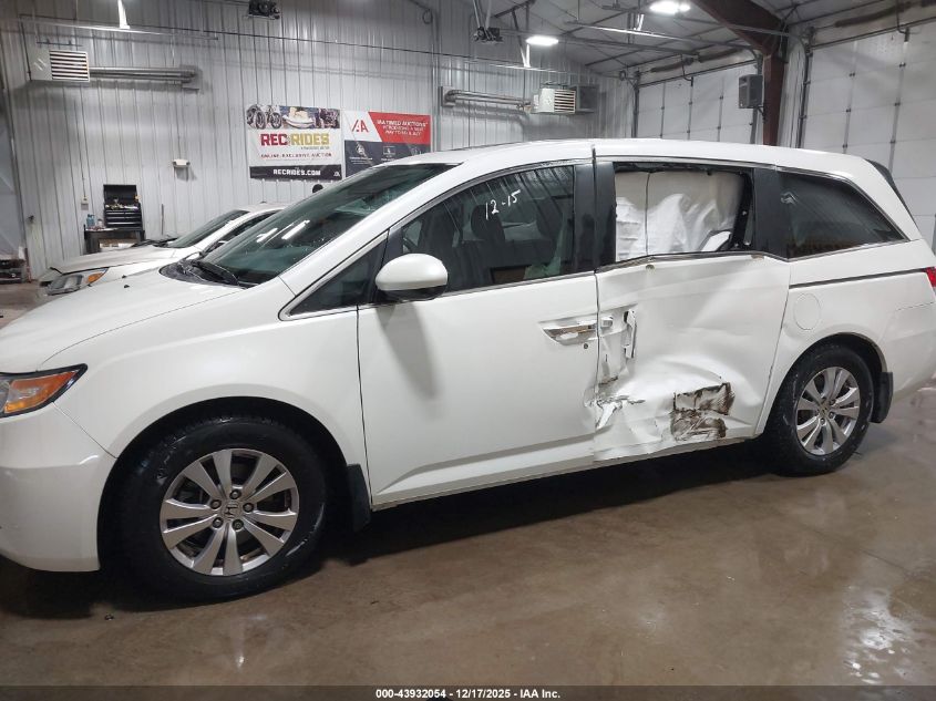 2016 Honda Odyssey Ex-L VIN: 5FNRL5H66GB161890 Lot: 43932054