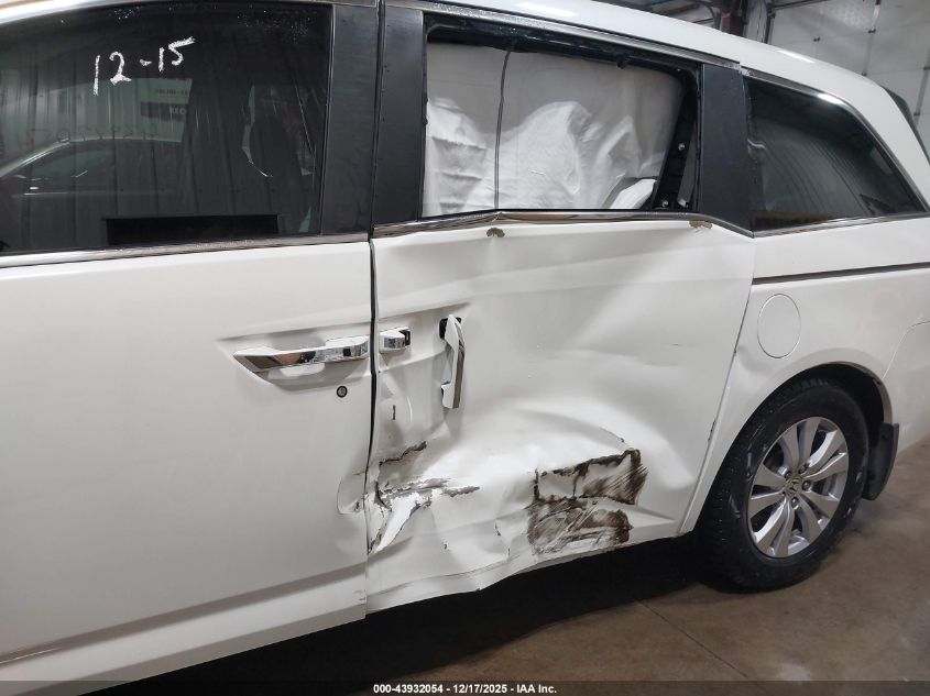 2016 Honda Odyssey Ex-L VIN: 5FNRL5H66GB161890 Lot: 43932054