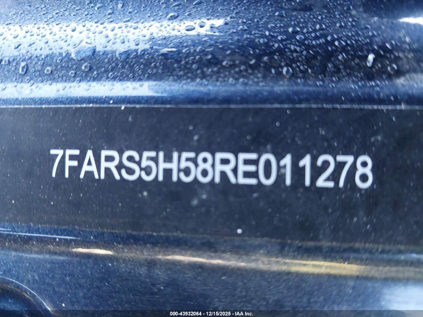 2024 Honda Cr-V Hybrid Sport VIN: 7FARS5H58RE011278 Lot: 43932064