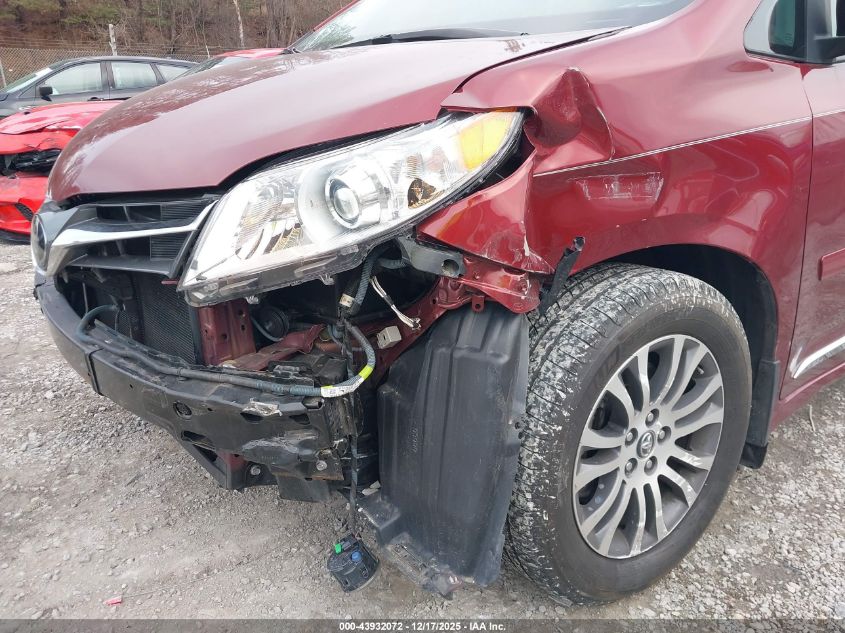 2018 Toyota Sienna Xle 8 Passenger VIN: 5TDYZ3DC3JS940970 Lot: 43932072