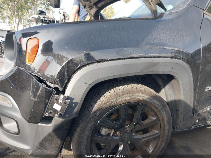 2017 Jeep Renegade Altitude Fwd VIN: ZACCJABB4HPF72502 Lot: 43932076