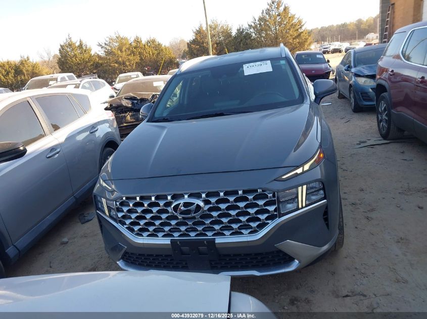 2022 Hyundai Santa Fe Sel VIN: 5NMS2DAJ9NH418937 Lot: 43932079