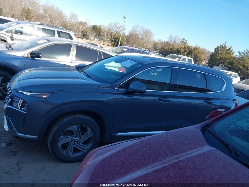 2022 Hyundai Santa Fe Sel VIN: 5NMS2DAJ9NH418937 Lot: 43932079