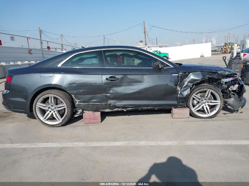 2018 Audi A5 2.0T Premium VIN: WAUTNAF50JA099421 Lot: 43932094