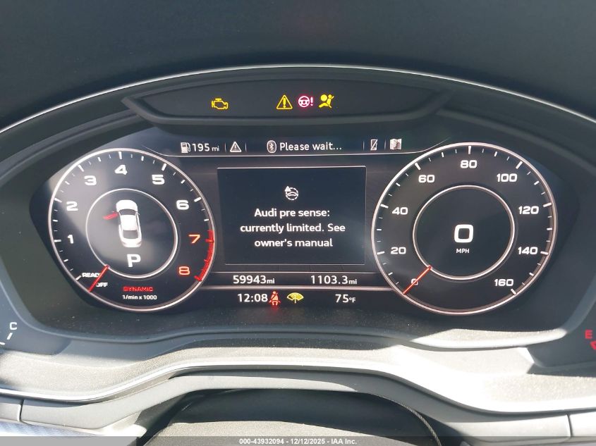 2018 Audi A5 2.0T Premium VIN: WAUTNAF50JA099421 Lot: 43932094