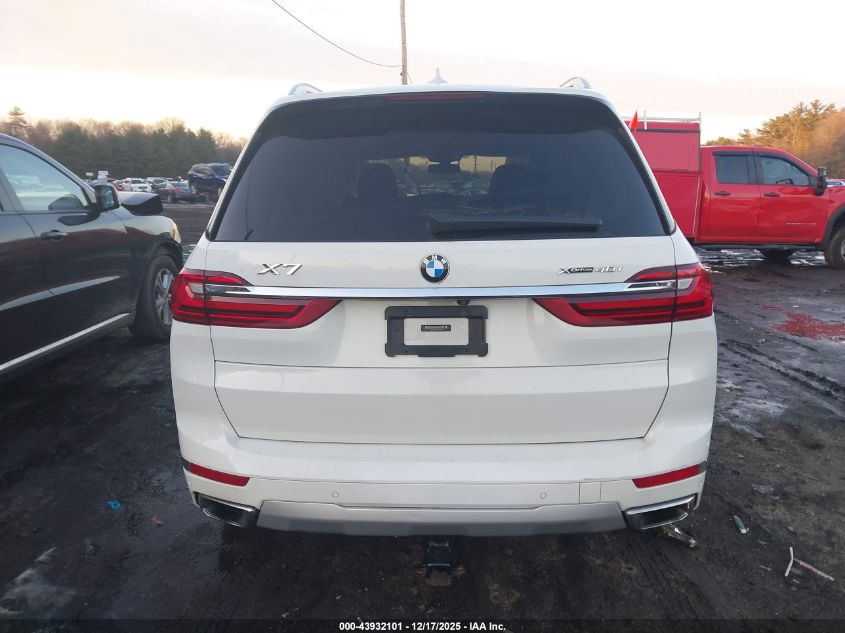 2020 BMW X7 xDrive40I VIN: 5UXCW2C02L9A02823 Lot: 43932101