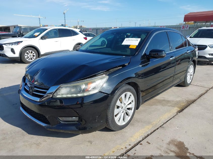 2014 Honda Accord Ex-L V-6 VIN: 1HGCR3F80EA014629 Lot: 43932128
