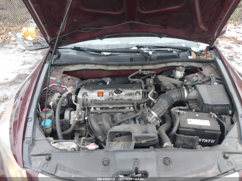 2012 Honda Accord 2.4 Lx-P VIN: 1HGCP2F45CA221639 Lot: 43932131