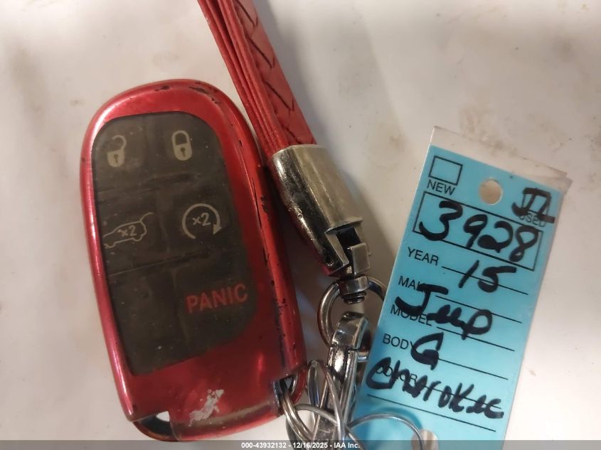 2015 Jeep Grand Cherokee Altitude VIN: 1C4RJFAG8FC899183 Lot: 43932132