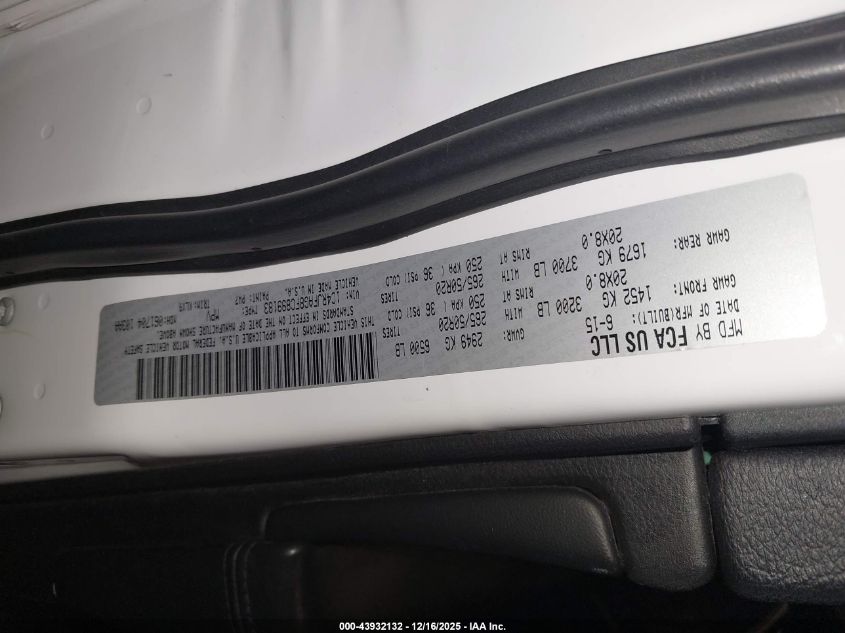 2015 Jeep Grand Cherokee Altitude VIN: 1C4RJFAG8FC899183 Lot: 43932132