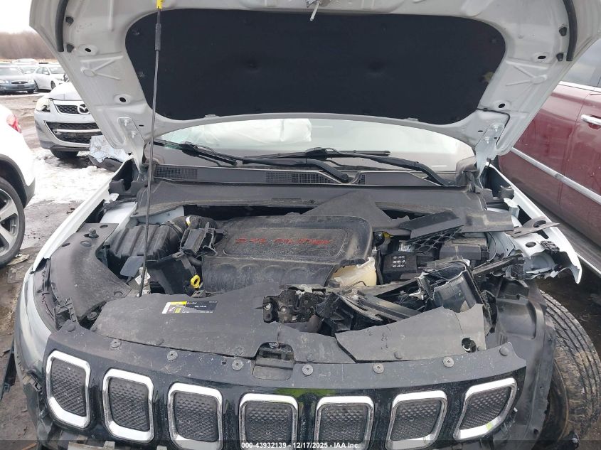 2022 Jeep Compass Limited 4X4 VIN: 3C4NJDCB7NT160961 Lot: 43932139