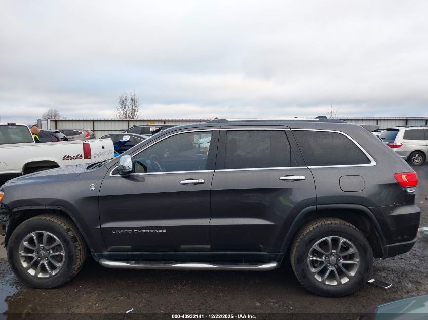 2014 Jeep Grand Cherokee Limited VIN: 1C4RJFBG5EC220127 Lot: 43932141