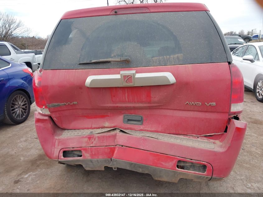 2006 Saturn Vue V6 VIN: 5GZCZ63466S825640 Lot: 43932147