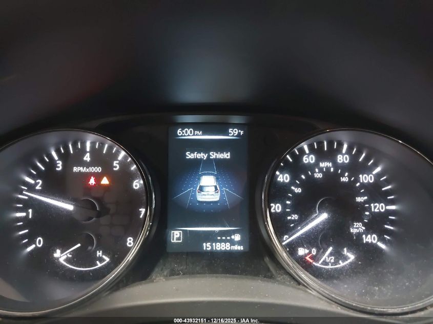 2017 Nissan Rogue Sv VIN: 5N1AT2MV9HC863396 Lot: 43932151