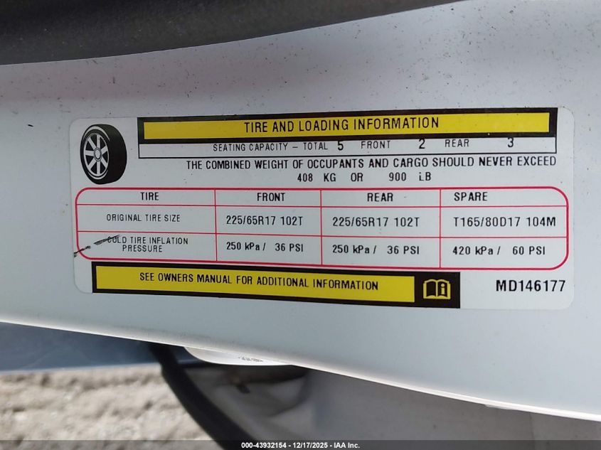 2021 Jeep Cherokee Latitude 4X4 VIN: 1C4PJMCB1MD146177 Lot: 43932154