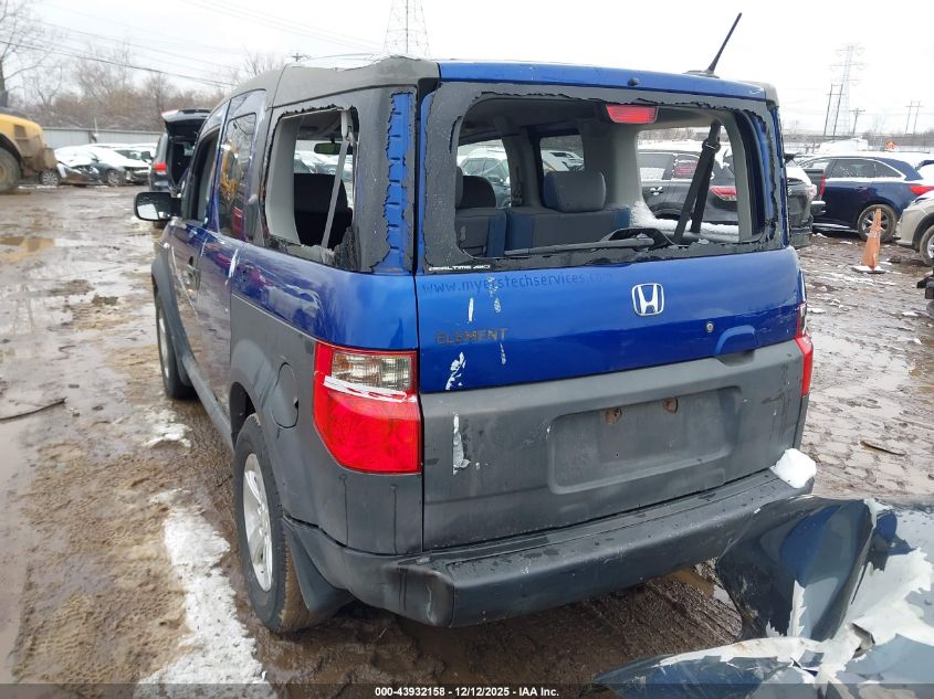 2005 Honda Element Ex VIN: 5J6YH28695L013636 Lot: 43932158