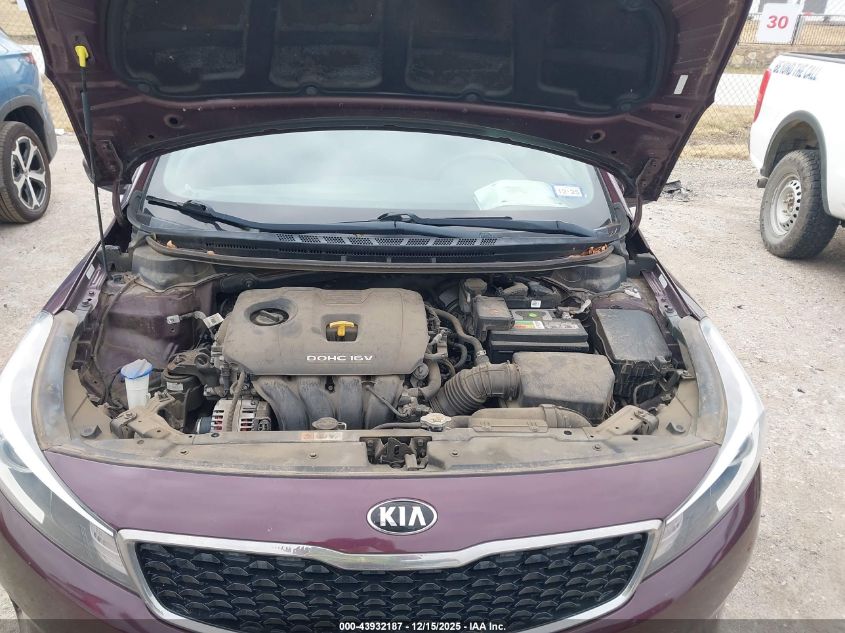 2018 Kia Forte Lx VIN: 3KPFL4A75JE196336 Lot: 43932187