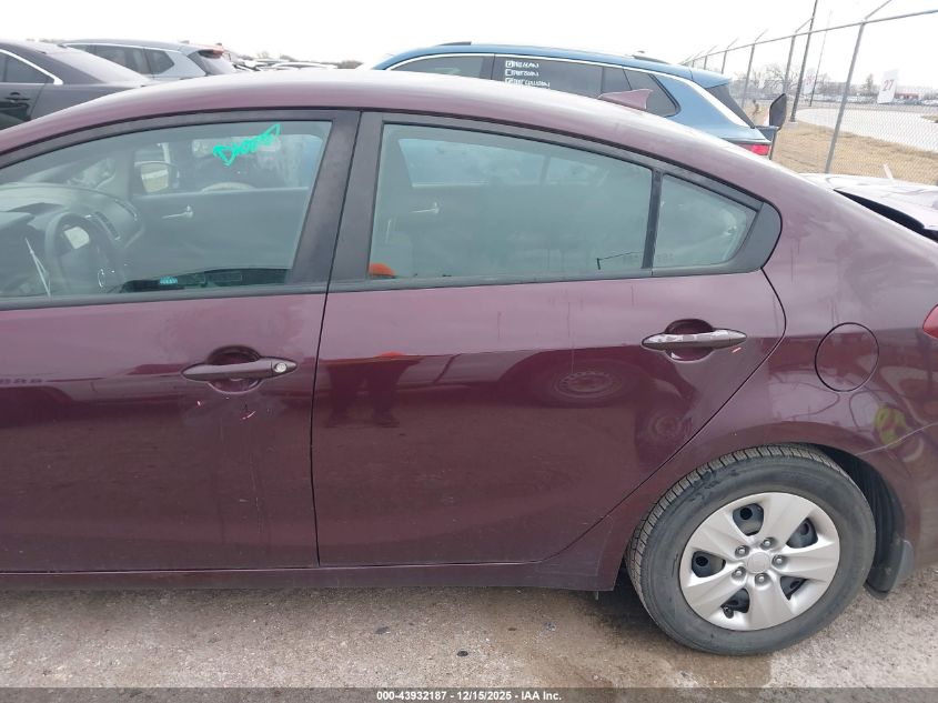 2018 Kia Forte Lx VIN: 3KPFL4A75JE196336 Lot: 43932187