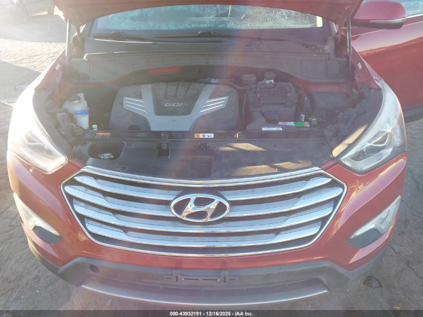 2015 Hyundai Santa Fe Limited VIN: KM8SR4HF7FU118865 Lot: 43932191