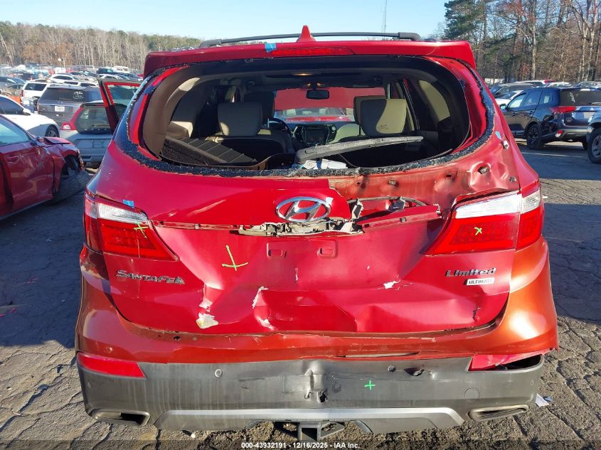 2015 Hyundai Santa Fe Limited VIN: KM8SR4HF7FU118865 Lot: 43932191