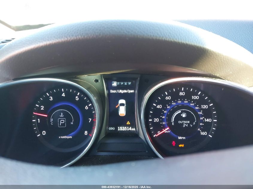 2015 Hyundai Santa Fe Limited VIN: KM8SR4HF7FU118865 Lot: 43932191