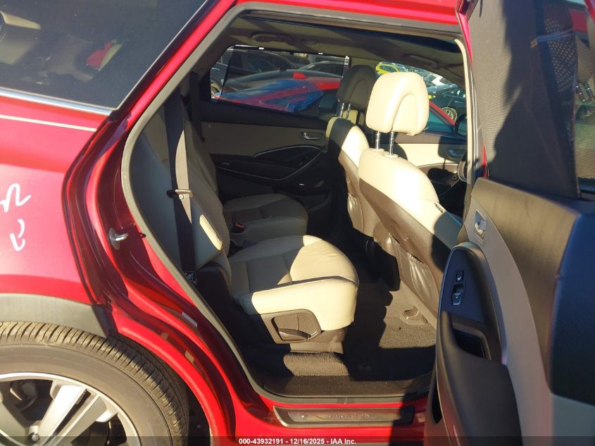 2015 Hyundai Santa Fe Limited VIN: KM8SR4HF7FU118865 Lot: 43932191